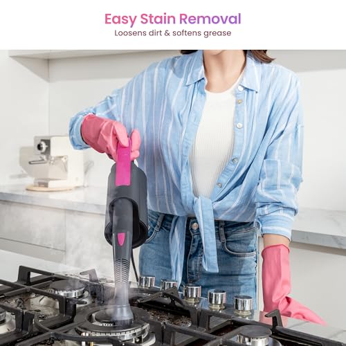 Handheld Steam Mop Cleaner for Floors & Surfaces - Detachable, Fast Heat-Up