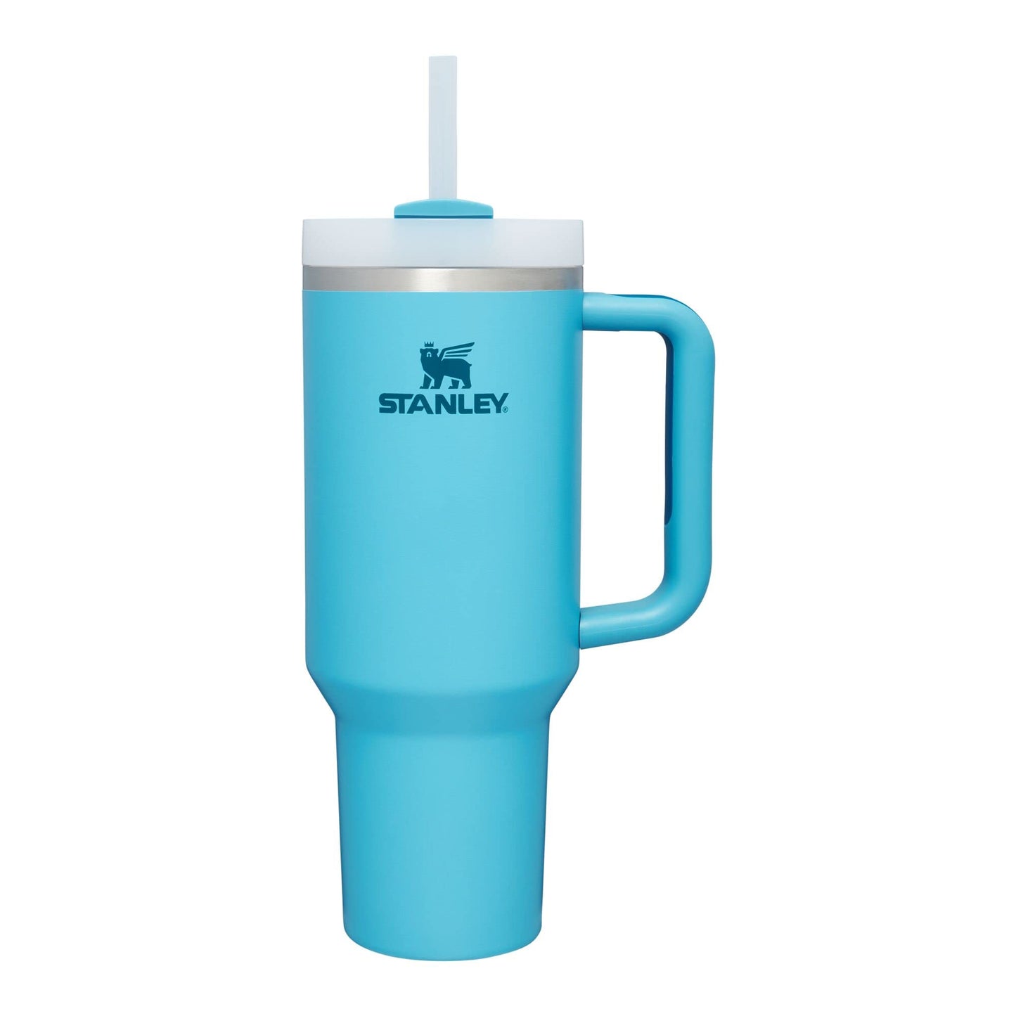 STANLEY Quencher H2.0 Tumbler with Handle and Straw 40 oz | Flowstate 3-Position Lid | Cup Holder Compatible for Travel | Insulated Stainless Steel Cup | BPA-Free | Pool