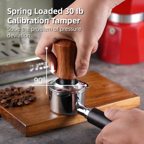 51mm Espresso Accessories Kit with Tamper, WDT Tool & Funnel - Coffee Barista Set