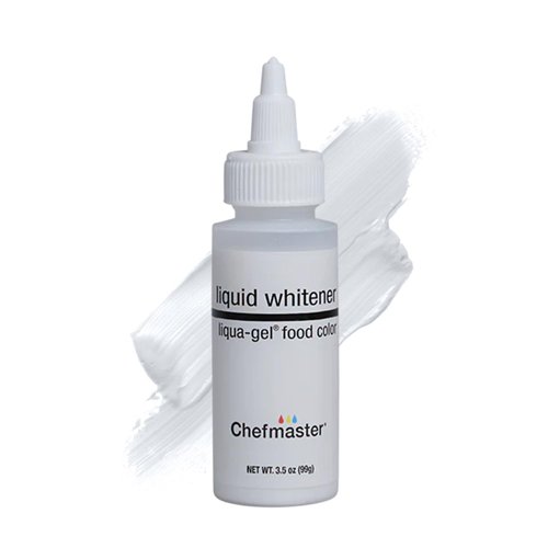 Chefmaster Liquid Whitener - Professional-Grade Gel Food Coloring for Brighter Whites & Pastels | Fade-Resistant