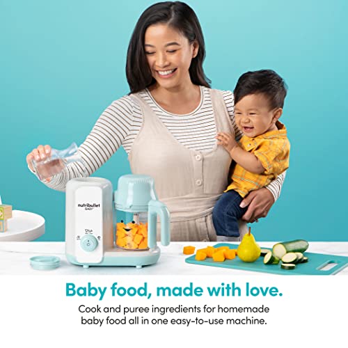 Nutribullet Baby Steam + Blend Countertop Blender for Baby Food - All-in-One Steamer & Puree Maker