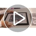Gallery Wall Picture Frames Set of 9 - Black 20x20 Inches with Acrylic Cover - Includes 16x16 Size Variant
