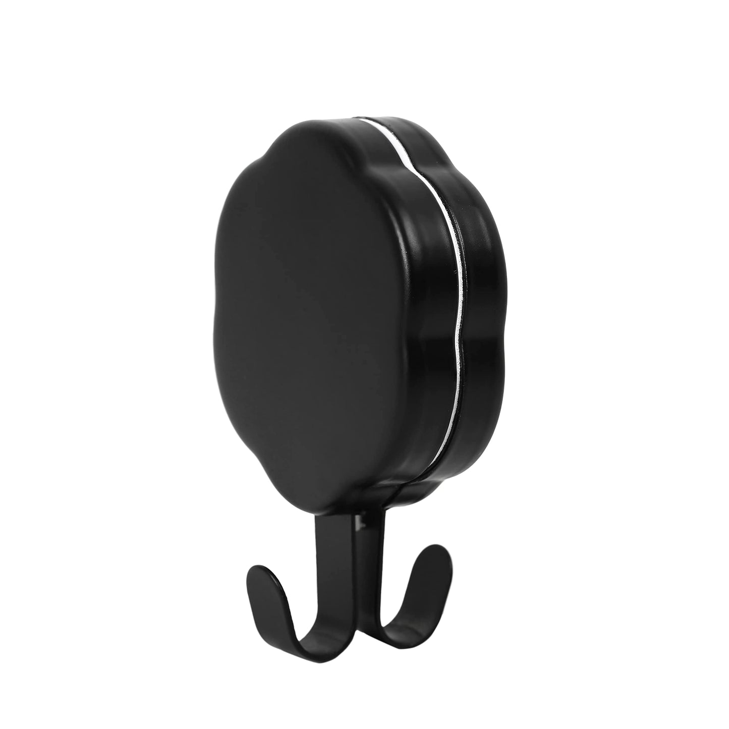 Sattiyrch Magnetic Wreath Hanger for Metal Door,Magnet Door Hooks for Front Door,Strong Wreath Holder,Hold Up to 8 lbs(Black, 2)