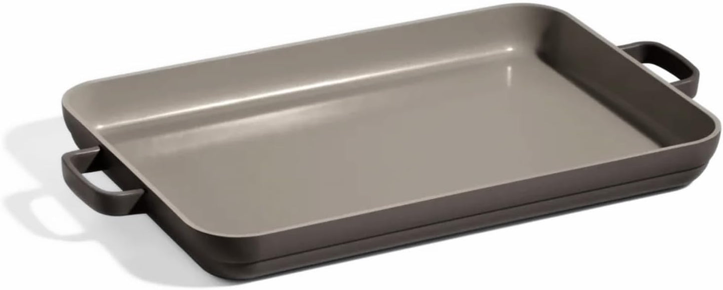 Our Place Griddle Pan - Versatile Nonstick Ceramic Griddle & Sheet Pan | Toxin-Free, Ergonomic Handles | 5 Qt Capacity, Oven Safe to 450°F | Char