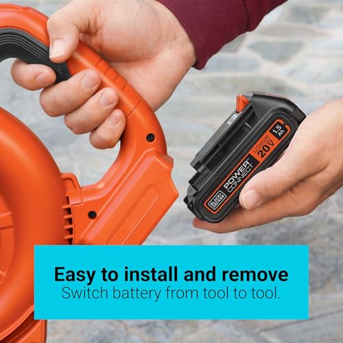 20V MAX Lithium Battery for Cordless Power Tools - 2.0Ah Powerconnect