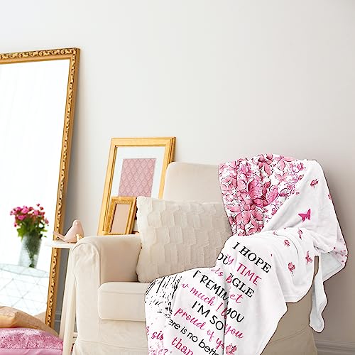 Sister Gifts Blanket 60x80 Inches from Sisters - Birthday, Christmas, Love Tree Design