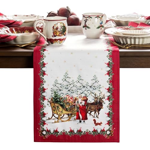 Elrene Villeroy & Boch Toy's Fantasy Table Runner 13x70in Multicolor – Includes Toy's Fantasy variation
