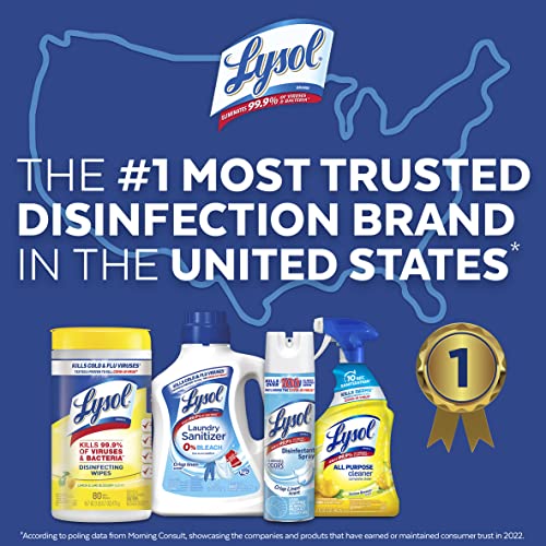 Disinfectant Spray with Crisp Linen Scent - Pack of 8, 4.75 Fl Oz Each