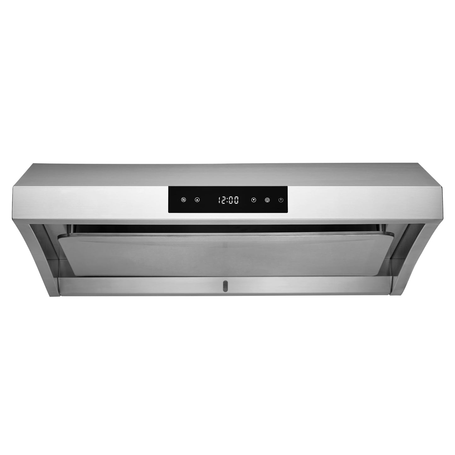 Hauslane Range Hood 30" Under Cabinet, 950 CFM Kitchen Range Hood | Steam Auto Clean Vent Hood, 6 Speed Kitchen Hood with Touch Panel | Stainless Steel Range Hoods Chef Series PS38