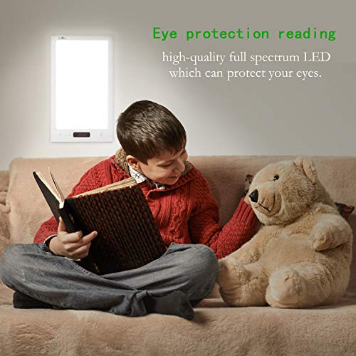 Sunrise Light Therapy Alarm Clock with APP Control - 12000 Lux, Dawn Simulator, Wake Up Happy - Variation: With APP