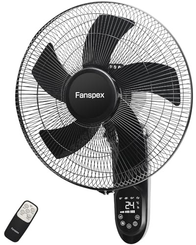 16-Inch Wall Mounted Fan for Home Garage Workshop Greenhouse - Fanspex