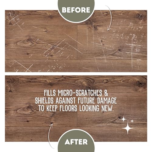 Quick Shine Hardwood Floor Luster 64 oz Pack of 4 - Natural Shine & Scratch Protection