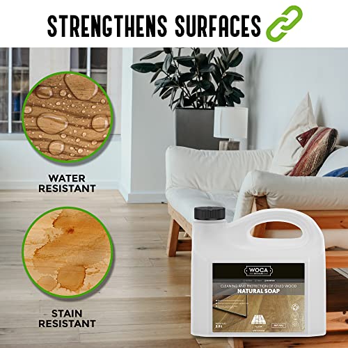 Natural Wood Floor Cleaner Concentrate 33.8 fl oz - Oiled & Softwood Surfaces (Variation: Natural / 33.81 Fl Oz)
