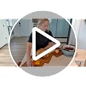 Carbonized Bamboo Cutting Board Set - 3-Piece Kitchen Chopping & Serving Boards with Juice Grooves