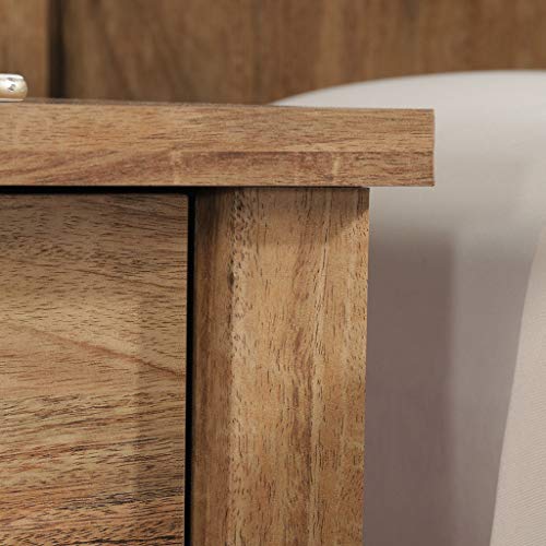 Sauder Cannery Bridge Nightstand with Spacious Drawer - Sindoori Mango Finish