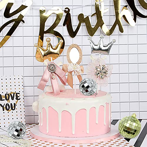 Yitexin Silver 3cm Disco Mirror Balls 30pcs Reflective Party Ornaments