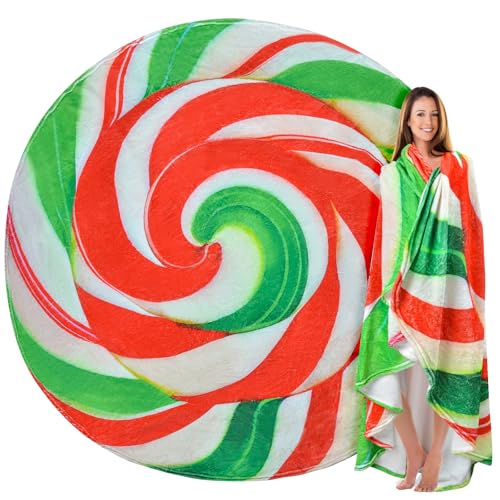 Sylfairy Bread Throw Blanket, Burritos Tortilla Toast for Kids and Adults, Novelty Giant Microfiber Bed Blanket, Soft and Comfortable (Sugar)