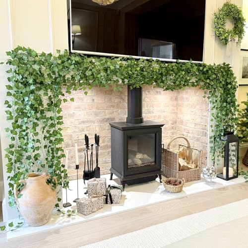 Artificial Ivy Garland 672Ft UV Resistant Fake Vines for Home Garden Party Decor - 96 Pack