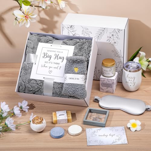 Sympathy Gift Basket for Loss of Loved One — Comfort Care Package for Women