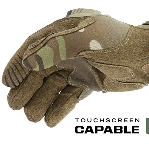 Mechanix Wear M-Pact Multicam Tactical Gloves Medium - Impact-Resistant Work & Combat Gloves