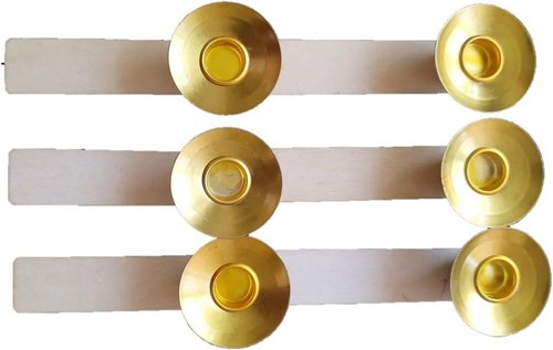 Christmas Pyramid Kit by [Brand Name] - 21 Pcs Full Replacement Parts with 12 Fans & 6 Candle Holders