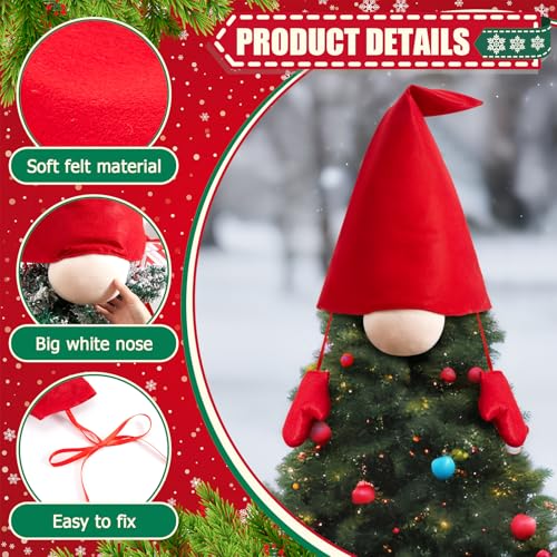 Soulchen 2 Sets Christmas Turkey Tree Topper Bush Kit - Holiday Decor
