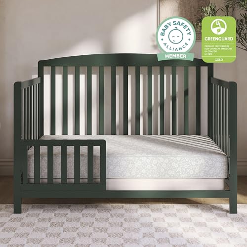 Dream On Me Nap Nest Crib & Toddler Mattress Daisy Dreams Variant, GREENGUARD Gold, Made in USA