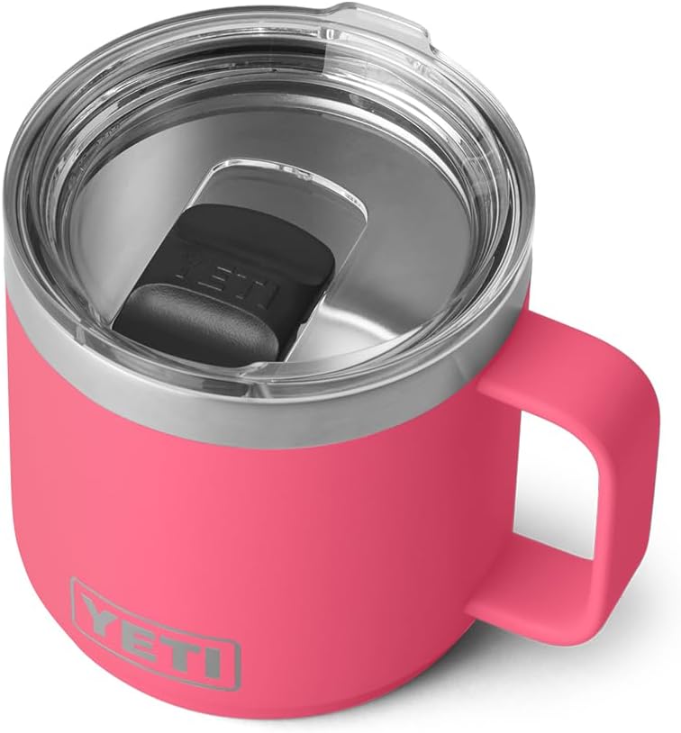 YETI Rambler 14 oz Mug - Vacuum Insulated Stainless Steel with MagSlider Lid | Durable & Stylish