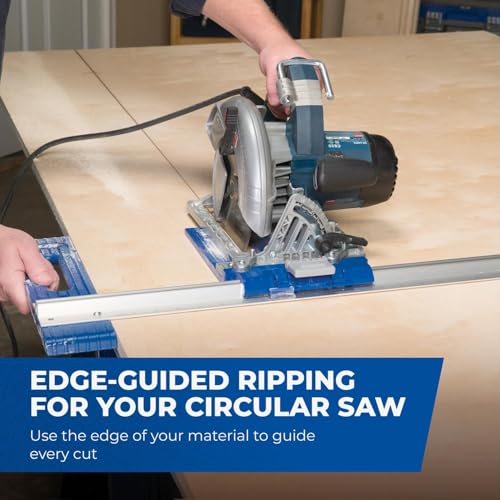 Jig Saw Guide for Precise Cuts - Compatible with Circular Saws - Includes Variations