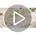 Disposable White Plastic Plates - 100 Pcs Party Dinnerware, Reusable & Elegant