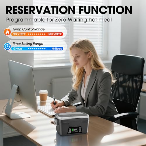 Herrfilk Cordless Electric Lunch Box for Adults with APP Control,