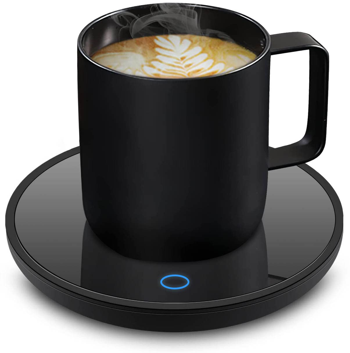 Jisile Candle Warmer, Coffee Mug Warmer, Coffee Cup Warmer with Pressure-Induced Auto ON/Off, Beverage Warmer Plate for Milk Tea, Coffee Accessories for Home Office Desk