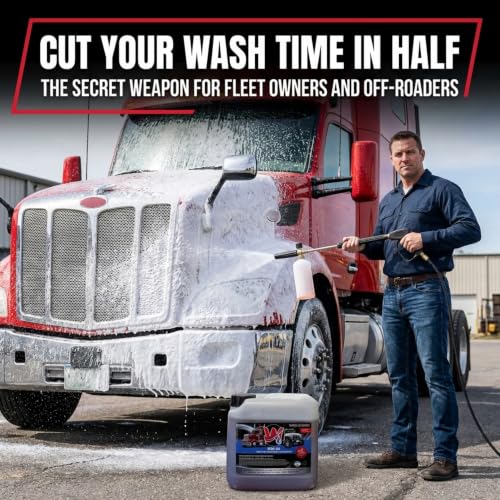 Wash Chems Pro50 Foam Cannon Car Wash - Touchless Detergent Soap 1.06 Gal - Variation 1 / 134.4 Fl Oz