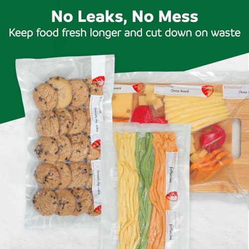 Vacuum Sealer Rolls 8x18.3ft - 6 Pack for Food Preservation & Sous Vide