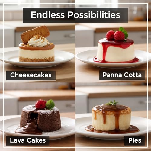 12-Cup Mini Cheesecake Pan - Nonstick Carbon Steel Removable Bottom