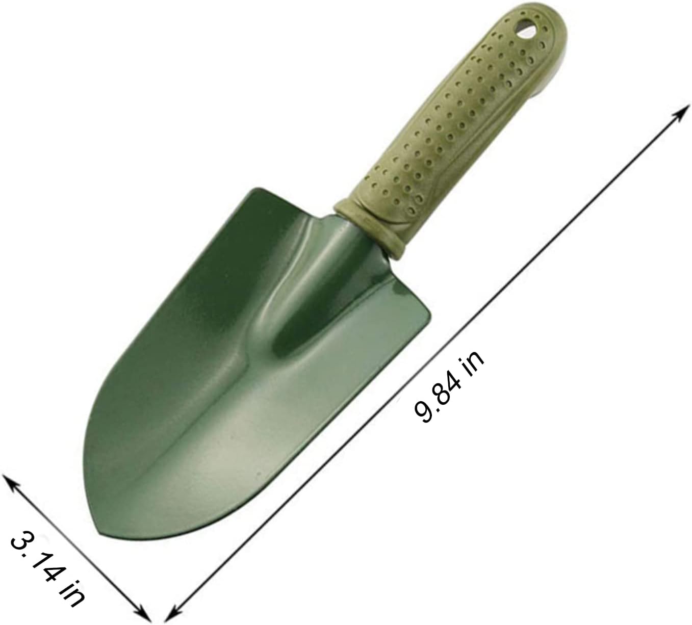 Skiennix Garden Tool Shovel - Durable Alloy Trowel for Easy Lawn Planting | Anti-Slip Plastic Handle