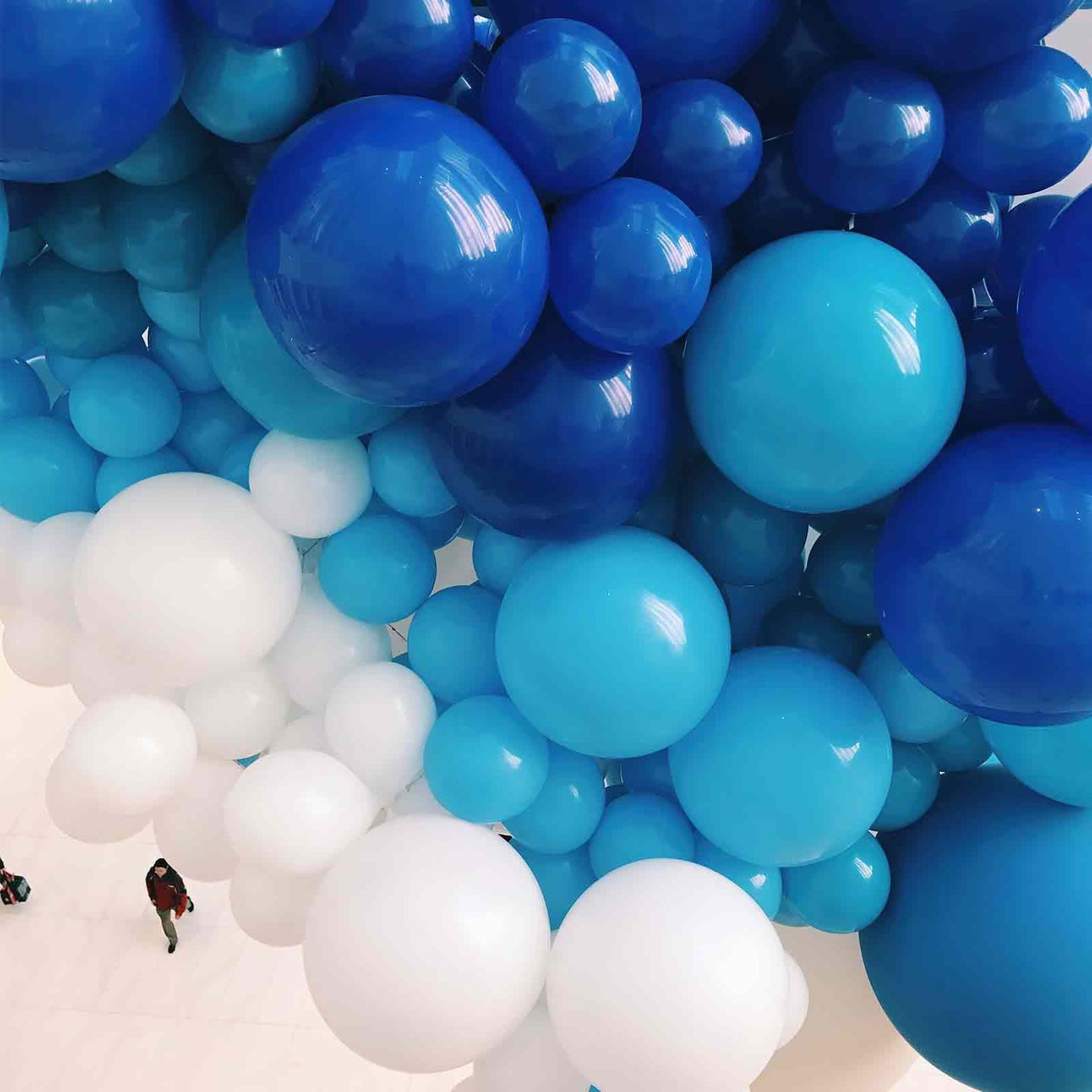 PartyWoo Pearl Blue Balloons 50 pcs 5 Inch Sky Blue Latex Balloons for Graduation Wedding Baby Shower Gender Reveal Anniversary Under the Sea Theme Birthday Party Decorations Blue-Z23