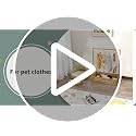 BAMBOOHOMIE Baby Clothing Rack for Toddler, Pets Clothes with Storage