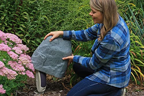 Emsco Group Small Granite Appearance Landscape Rock - Lightweight & Easy Install