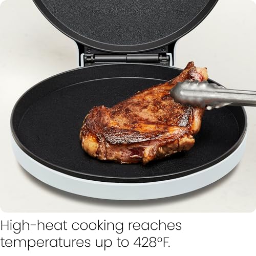 Countertop Electric Pizza Oven & Maker - 13x15 Inch Concrete Finish, 1440W