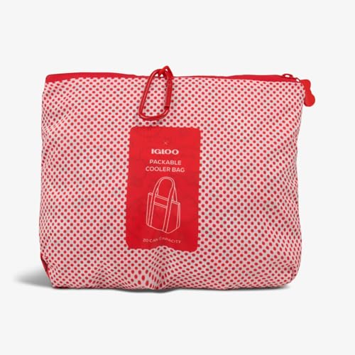 Igloo Hello Kitty Cooler Bag - Apples Puffer Cooler, Recycled Polyester, Holds 20 Cans