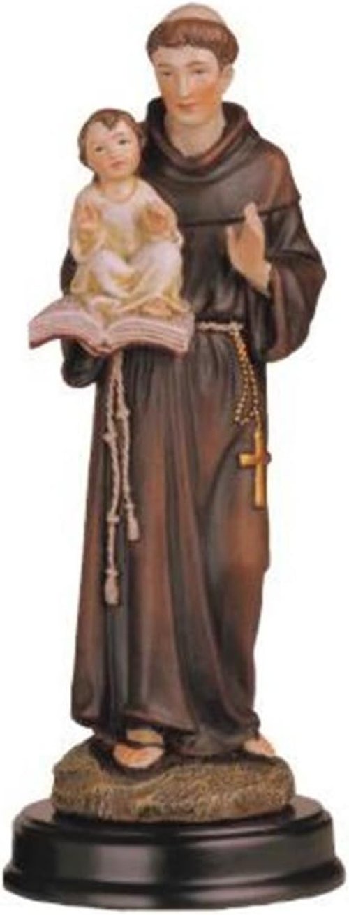 George S. Chen Imports Saint Anthony Holy Figurine - 5" Religious Decoration Statue