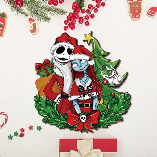 Christmas Decorations Hanging Sign Wooden Door Sign New Year Winter Xmas Decor Christmas Decorations for Home Party