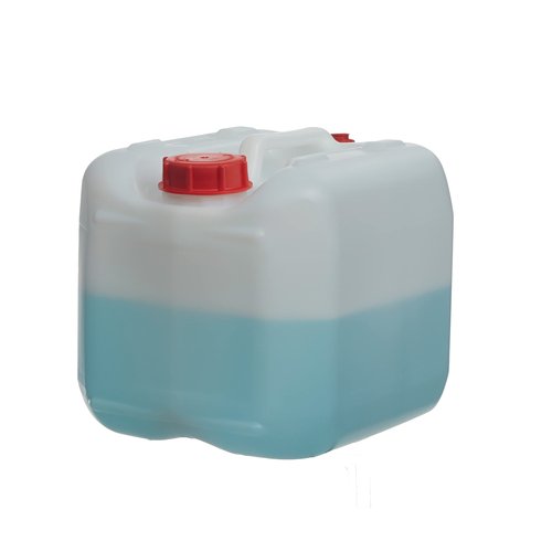 Consolidated Plastics 2.5 Gallon Stackable Carboy with Leakproof Cap and Handle, HDPE Food Grade, BPA Free, Made in USA (Natural)