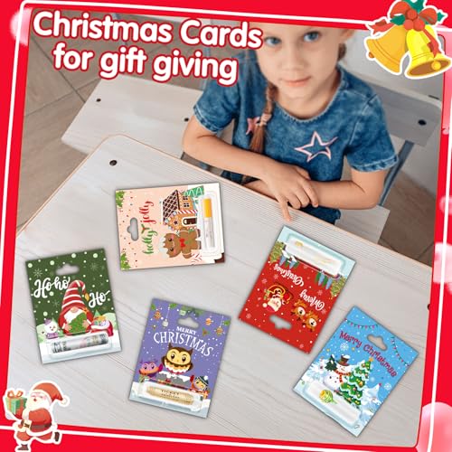 Christmas Money Holder Cards 8 Pack, Christmas Money Holder Ornaments for Gifting Cash, Holiday Gifting Cash Cards for Kids, Funny Merry Xmas Cash Gift Ideas, Christmas Tree Hanging Ornaments Decor