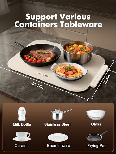 Food Warming Mat, Electric Tray for Parties Buffet