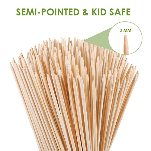 120 Pcs Long 36-Inch Marshmallow Roasting Skewers - Heavy Duty 5mm Thick