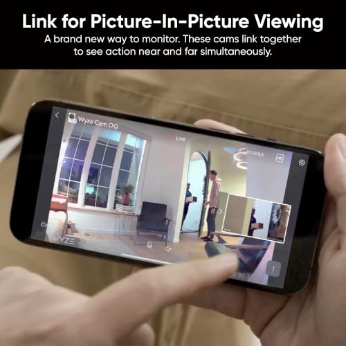 WYZE Cam OG Indoor/Outdoor Security Camera with Color Night Vision - White / 1 Pack