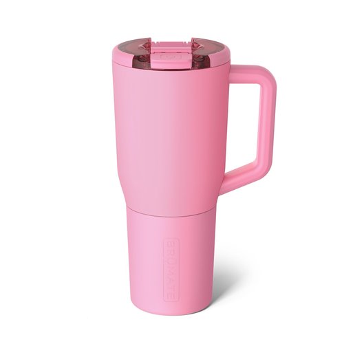 BrüMate Müv - 35oz 100% Leak Proof Insulated Coffee Mug with Handle & Lid - Stainless Steel Coffee Travel Mug - Double Walled Coffee Cup (Primrose)