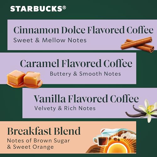 Starbucks Classic Mix Coffee Pods - 40 Keurig Single Serve Variety Pack